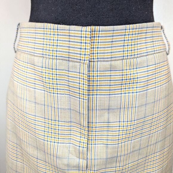 Tibi Plaid Mini Y2K Preppy Light Academia Collegiate Nostalgiacore  Skirt 10 - Picture 3 of 9